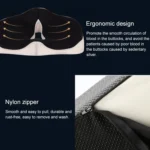 Office Chair Cushion Buttock Coccygeal Orthodontic Cushion, Size: 45x38x13cm - Image 5