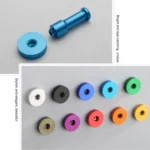 Color Personality Space Aluminum Round Hook Single Hook Kitchen Color Clothes Hook No Rust - Image 7