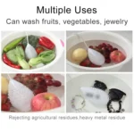 Portable Mini Ultrasonic Washing Machine Cleaner for Clothing / Vegetable / Fruit - Image 11