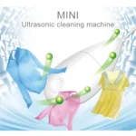 Portable Mini Ultrasonic Washing Machine Cleaner for Clothing / Vegetable / Fruit - Image 10