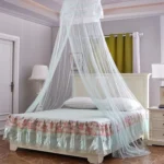 Household Circular Suspended Ceiling Mosquito Net Princess Tents - Image 2
