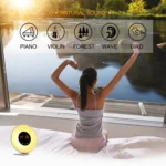 Multi-function Led Touch Intelligent Wake-up Light Alarm Clock with FM Radio - Image 9
