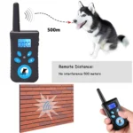 Automatic Anti Barking Collar Pet Training Control System + Electric Shock PU Leather Collar for Dogs - Image 13