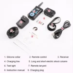 Automatic Anti Barking Collar Pet Training Control System + Electric Shock PU Leather Collar for Dogs - Image 14