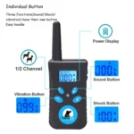 Automatic Anti Barking Collar Pet Training Control System + Electric Shock PU Leather Collar for Dogs - Image 4