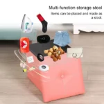 Storage Box Creative Dormitory Storage Stool - Image 4