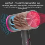 High-power 2000W Anionic Cold Hot Air Constant Temperature Hair Dryer, UK Plug - Image 7
