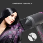 High-power 2000W Anionic Cold Hot Air Constant Temperature Hair Dryer, UK Plug - Image 10