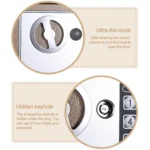 17E Home Mini Electronic Security Lock Box Wall Cabinet Safety Box without Coin-operated Function - Image 4
