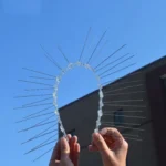 5 PCS / Set Bird Repeller 50cm Stainless Steel Nails Bird Spikes SK411 - Image 11