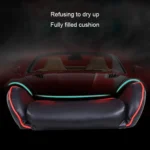 Computer Office Chair Home Gaming Chair Lifted Rotating Lounge Chair with Nylon Feet - Image 6