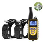 880-2 800 Yards Rechargeable Remote Control Collar Dog Training Device Anti Barking Device - Image 2