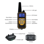 880-2 800 Yards Rechargeable Remote Control Collar Dog Training Device Anti Barking Device - Image 6