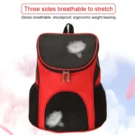 Portable Folding Nylon Breathable Pet Carrier Backpack, Size: 33 x 30 x 24cm - Image 7