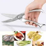 10 inch Kitchen Poultry Fish Chicken Bone Stainless Steel Cutter Cook Gadget Shear, Blister Package - Image 10