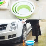 Home Portable Environmental Silicone Travel Folding Wash Basin, Size: M - Image 6