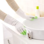 5 Pairs Sale Shark Housework Cleaning PVC Latex Gloves Waterproof Thicken Laundry Washing Gloves - Image 4
