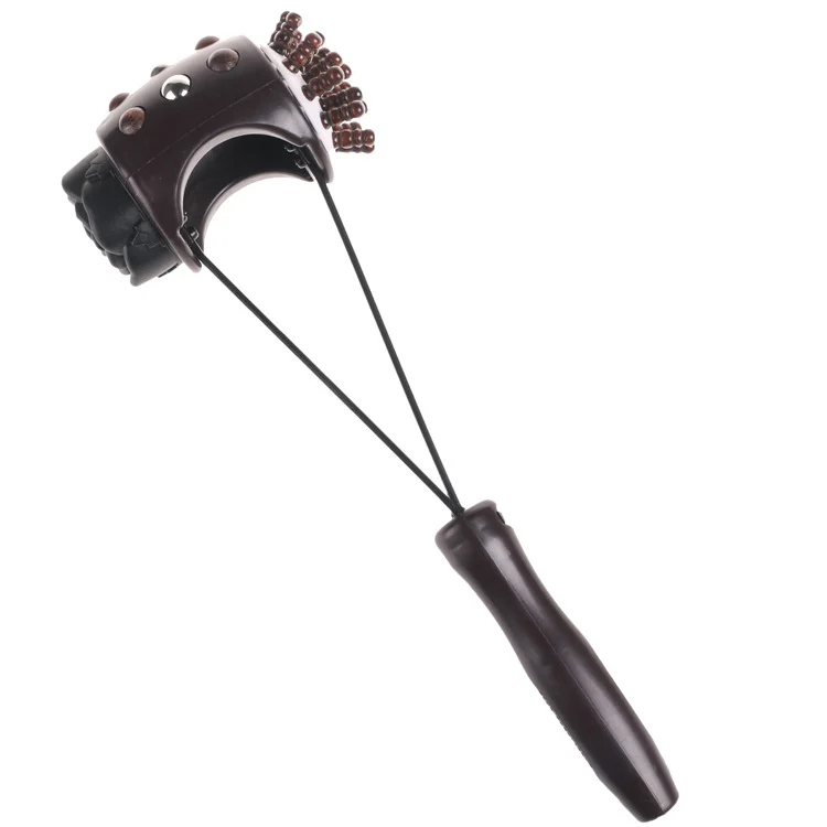 HC3099_1.webp Rose Flower Shape Multi-functional Elastic Massager for The Elderly - Image 2