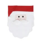 Snowman Pattern Dinner Table Chair Cover Christmas Decoration - Image 2