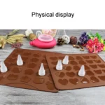 Kitchen Roast Silicone Macaron Oven Baking Pad, Size: 26*29cm - Image 2