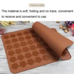 Kitchen Roast Silicone Macaron Oven Baking Pad, Size: 26*29cm - Image 6