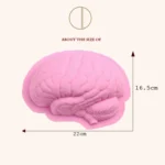 Human Brain Shape Silicone Baking Halloween Cake Mold Pudding Dessert Mold - Image 5