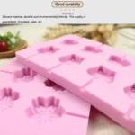 12-Capacity DIY Silicone Chocolate Molds(Lollipop Shape) - Image 6