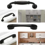 1052-64 Simple Cabinet Door Handle Drawer Wardrobe Zinc Alloy Handle - Image 6