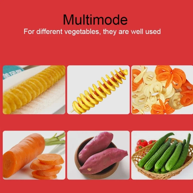 HC3205_7.webp 528-6 Popular Tornado Potato Slicer Manual Twist Spiral Potato Cutter Whirlwind Potatoes Machine Potato Vegetables Tools - Image 8