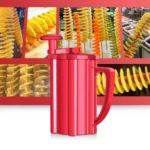 528-6 Popular Tornado Potato Slicer Manual Twist Spiral Potato Cutter Whirlwind Potatoes Machine Potato Vegetables Tools - Image 9