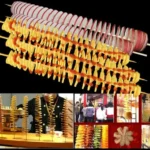 528-1 Manual Twisted Potato Cutter,Potato Chips Slicer,High Quality French Fry Cutter - Image 6