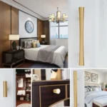 1019-128 Light Luxury Nordic Solid Copper Cabinet Handle - Image 7