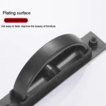 4206-85 Tatami Hidden Embedded Rotating Flip Cover Button - Image 5