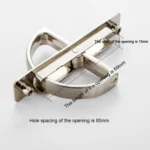 4206-85 Tatami Hidden Embedded Rotating Flip Cover Button - Image 6