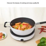 Original Xiaomi Youpin Non Stick Frying Pan Cooking Pot(White) - Image 11