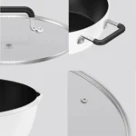 Original Xiaomi Youpin Non Stick Frying Pan Cooking Pot(White) - Image 3