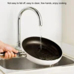 Original Xiaomi Youpin Non Stick Frying Pan Cooking Pot(White) - Image 6