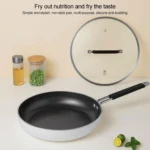 Original Xiaomi Youpin Non Stick Frying Pan Cooking Pot(White) - Image 8