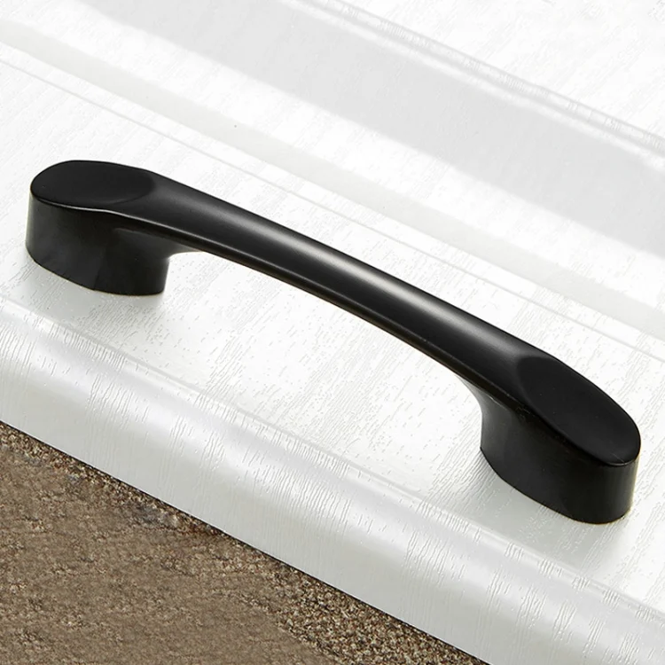 HC3333B.webp 6225A-64 Simple Cabinet Door Handle Drawer Wardrobe Zinc Alloy Handle - Image 1