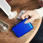 Aluminum Alloy and High Quality ABS Resin Name Card Case Anti-magnetic Bank Card Case, Random Color Delivery - Image 7