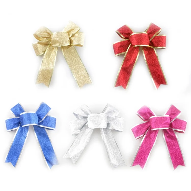 HC3461A_2.webp 2m Christmas Party Decoration Glitter Powder Christmas Tree Decoration Ribbon - Image 3