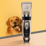 P2 110-240V Ceramics Titanium Professional Pet Electric Scissors Pets Hair Clippers with Four Combs - Image 2