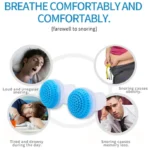2 PCS 2 in 1 ABS Silicone Anti Snoring Air Purifier - Image 12