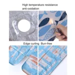 2 PCS Gas Stove Protectors Tableware Print Foil Heat-resistant Anti-Fouling Liner Cleaning Kitchen Tools Mat - Image 5
