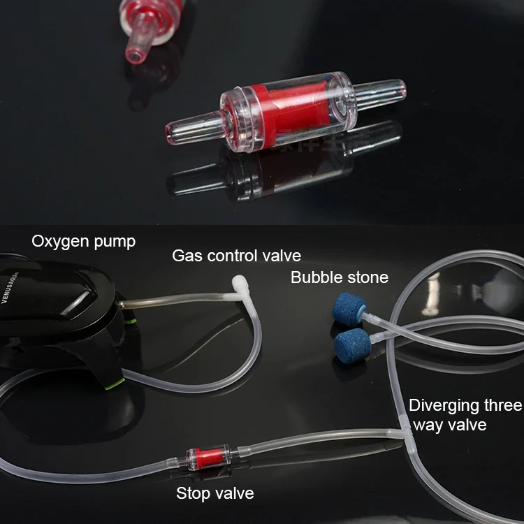 HC3632_2.webp 10 PCS Inline Check Valves for Fish Tank Air Pump, Interface: 4mm - Image 3