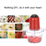 Multi-function Electric Kitchen Shredder Stirrer Food Processor Random Color Delivery - Image 11