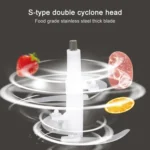 Multi-function Electric Kitchen Shredder Stirrer Food Processor Random Color Delivery - Image 6