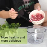 Multi-function Electric Kitchen Shredder Stirrer Food Processor Random Color Delivery - Image 8