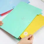 Candy Color Document Bag Multilayer 5 Into the Folder, Random Color Delivery - Image 5