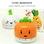 Vegetable Kitchen Timer Cooking Mechanical Timing Tool Count Down Alarm, Random Color Delivery - Image 6